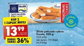 Biedronka Złote paluszki rybne Frosta, 420 g oferta