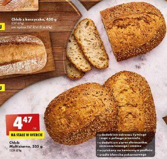 Biedronka Chleb Multiziarno, 335 g oferta