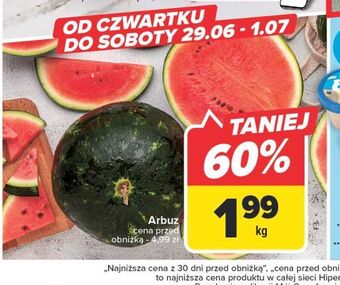 Carrefour Arbuz oferta
