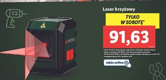 Laser krzyżowy parkside