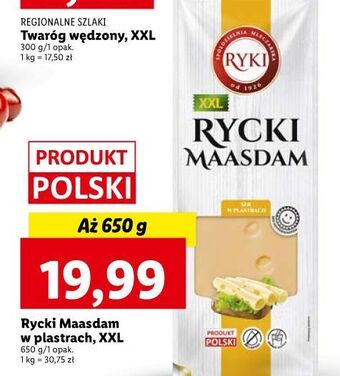 Lidl Ser rycki maasdam ryki oferta