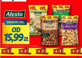 Lidl Pistacje kalifornijskie alesto oferta