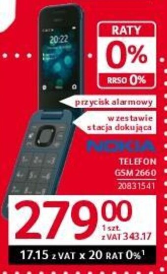 Selgros NOKIA TELEFON GSM 2660 oferta