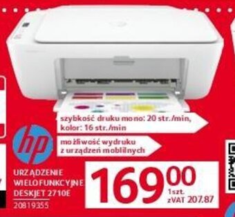 Selgros URZĄDZENIE WIELOFUNKCYJNE DESKJET 2710E oferta