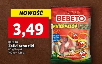 Lidl Żelki watermelon oferta
