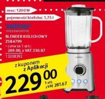 Selgros BLENDER KIELICHOWY ZSB4799 oferta