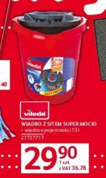 Selgros WIADRO Z SITEM SUPER MOCIO oferta