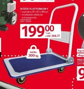 Selgros WÓZEK PLATFORMOWY oferta