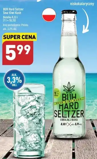 ALDI BUH Hard Seltzer Sour Kiwi Kush 0,33l oferta