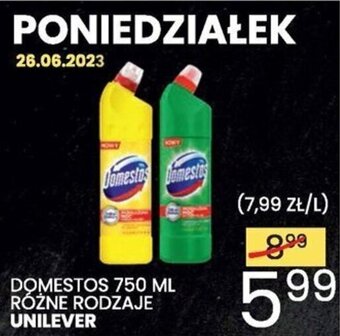 Wafelek UNILEVER DOMESTOS 750 ML oferta