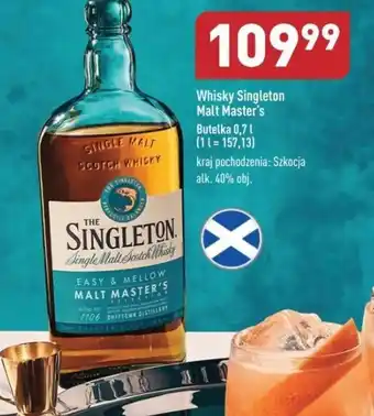 ALDI Whisky Singleton Malt Master's 0,7l oferta