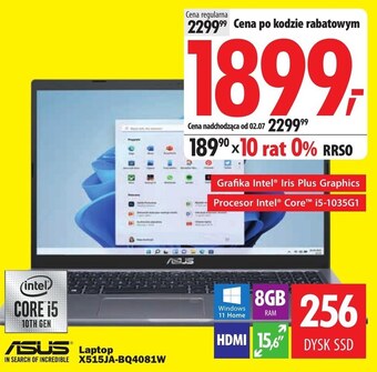 Media Expert Laptop asus oferta