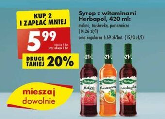 Biedronka Syrop pomarańczowy herbapol oferta