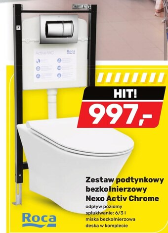 Bricomarche Zestaw podtynkowy roca oferta