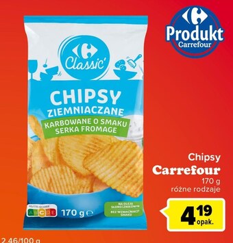 Globi Chipsy carrefour oferta