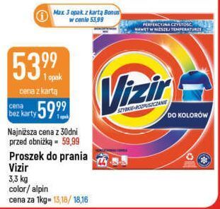 E.Leclerc Proszek do prania kolorów vizir oferta