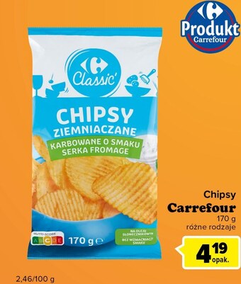 Carrefour Express Chipsy carrefour oferta