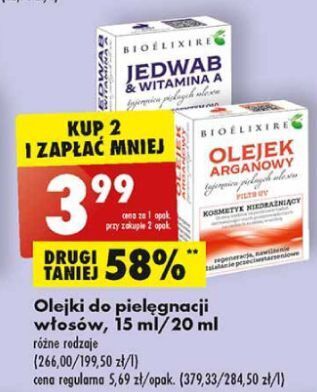 Biedronka Olejek arganowy bioelixire oferta