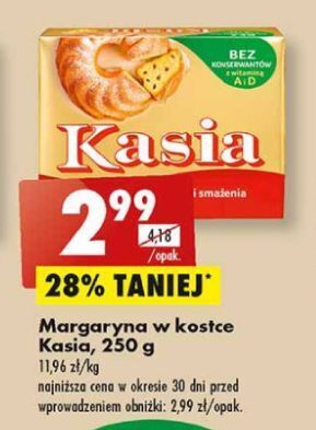 Biedronka Margaryna kasia oferta