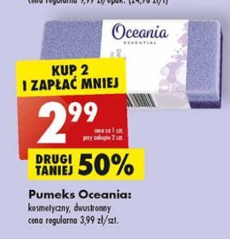 Biedronka Pumeks kosmetyczny kostka oceania oferta