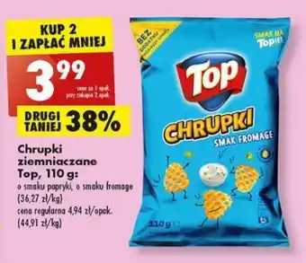 Biedronka Chrupki o smaku fromage top oferta