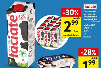 Intermarche Mleko UHT ŁACIATE 3,2% 1l oferta