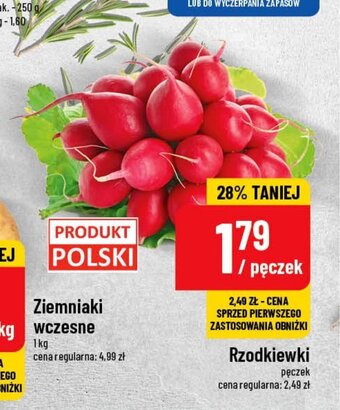 Polomarket Rzodkiewki pęczek oferta