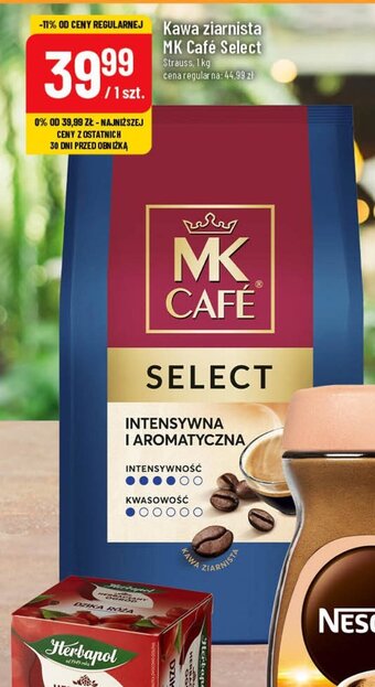 Polomarket Kawa ziarnista MK Café Select 1 kg oferta