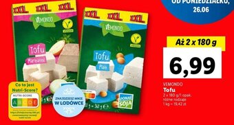 Lidl VEMONDO Tofu 2x180g oferta