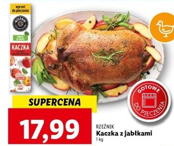 Lidl RZEŹNIK Kaczka z jabłkami 1 kg oferta