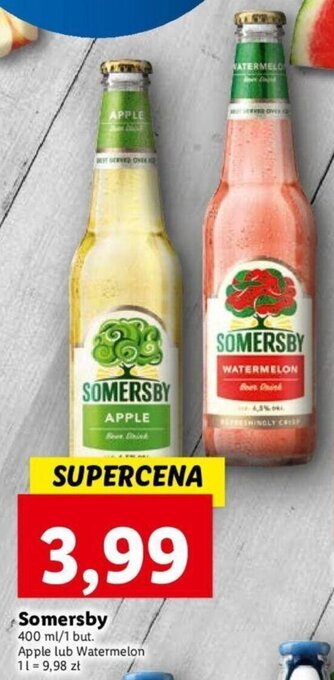 Lidl Somersby 400 ml oferta