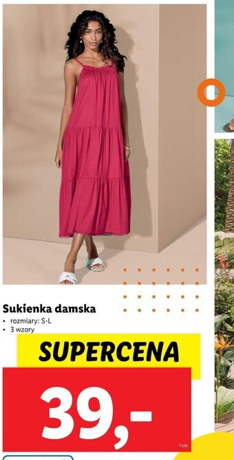 Lidl Sukienka damska oferta