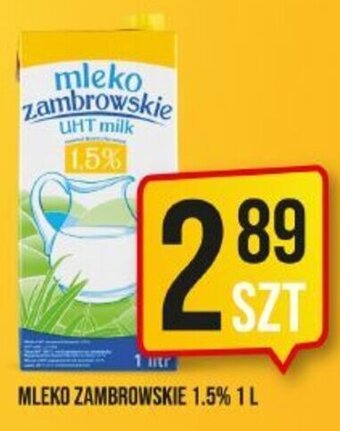 Market Jan MLEKO ZAMBROWSKIE 1.5% 1L oferta