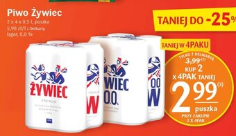 Delikatesy Centrum Piwo Żywiec 0,5l oferta