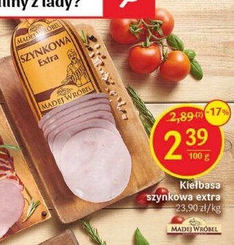 Delikatesy Centrum Kiełbasa szynkowa extra 100g oferta