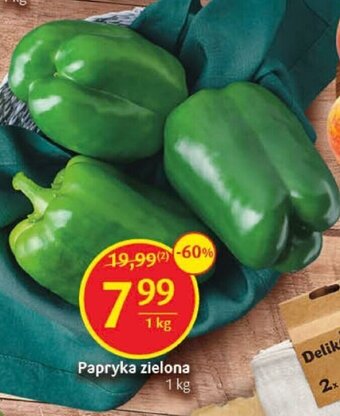 Delikatesy Centrum Papryka zielona 1kg oferta