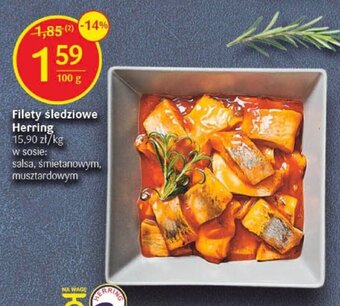 Delikatesy Centrum Filety śledziowe Herring 100g oferta
