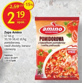 Delikatesy Centrum Zupa Amino 57-66 g oferta