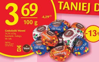 Delikatesy Centrum Czekoladki Wawel 100g oferta