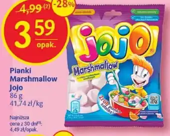 Delikatesy Centrum Pianki Marshmallow Jojo 86g oferta