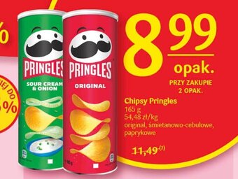 Delikatesy Centrum Chipsy Pringles 165 g oferta