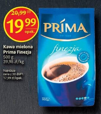Delikatesy Centrum Kawa mielona Prima Finezja 500 g oferta