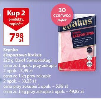 Auchan Szynka konserwowa eksportowa krakus animex oferta