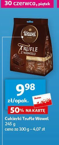 Auchan Cukierki wawel trufle z wawelu oferta