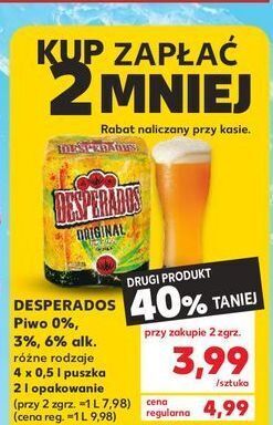 Kaufland Piwo desperados oferta