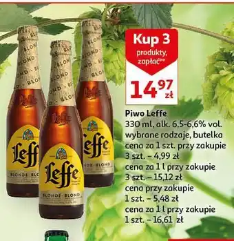 Piwo leffe blonde