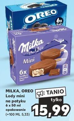 Kaufland Lody mini oreo ice cream oferta
