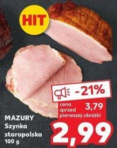 Kaufland Szynka staropolska mazury ełk oferta