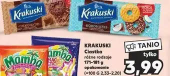 Kaufland Ciastka czekonatki krakuski oferta