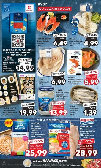 Kaufland Sushi maki tokyo oferta